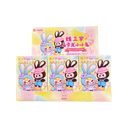 Baby Three Thỏ Tai Dài Macaron