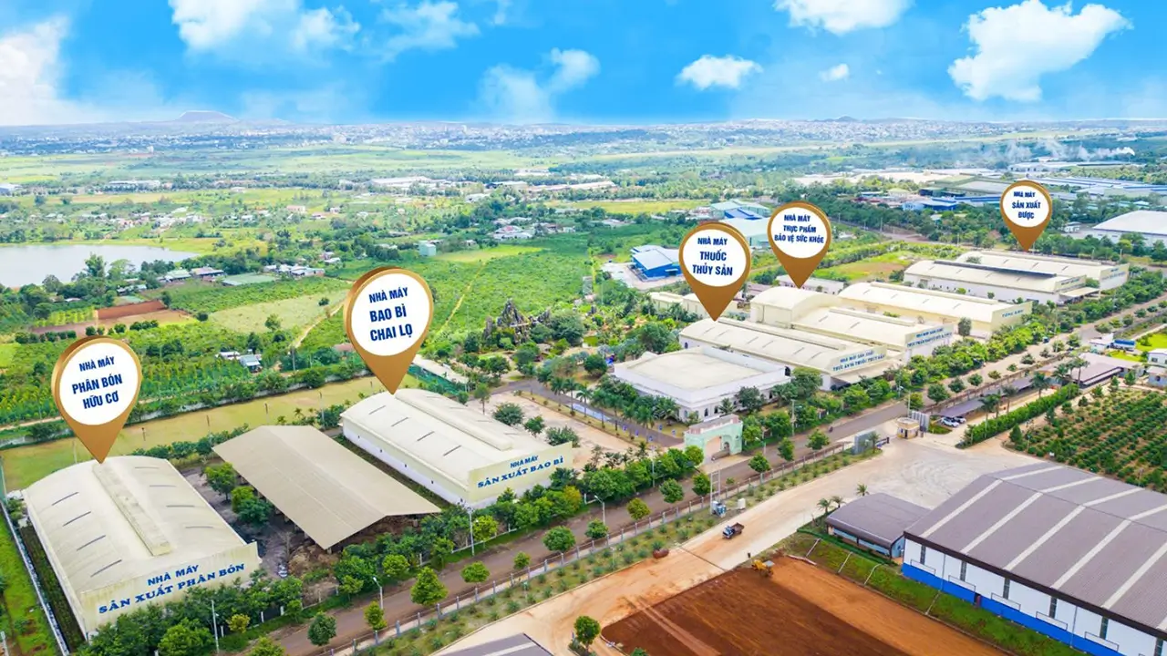 dây chuyền sản xuất hiện đại của Tập đoàn Trường Sinh Group